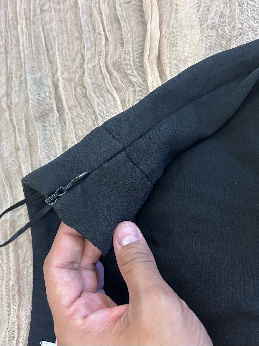 Princess Polly Black Tailored Mini Skirt - Picture 4 of 4